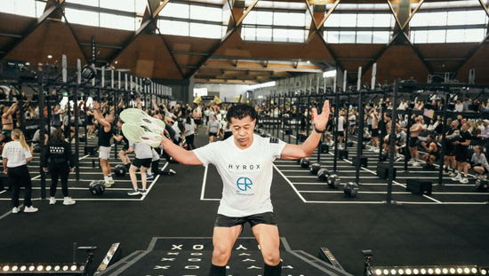 Emile competing at HYROX Sydney